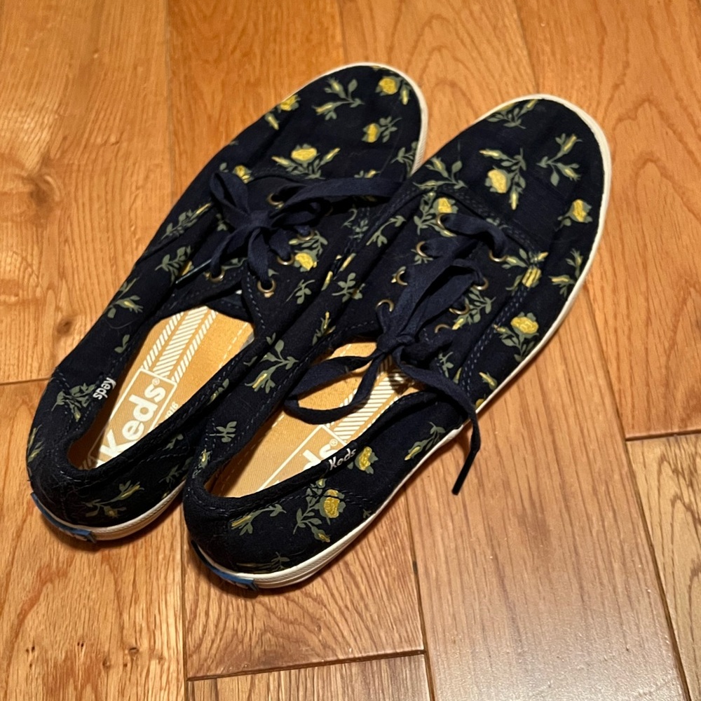 Keds Floral Lace Ups Shoes